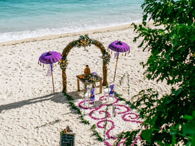 Samabes Beach Wedding Package in Bali