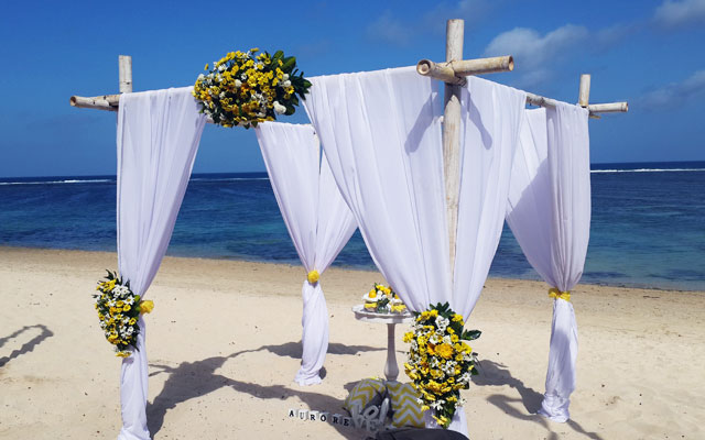 Samabes Beach Wedding Package in Bali