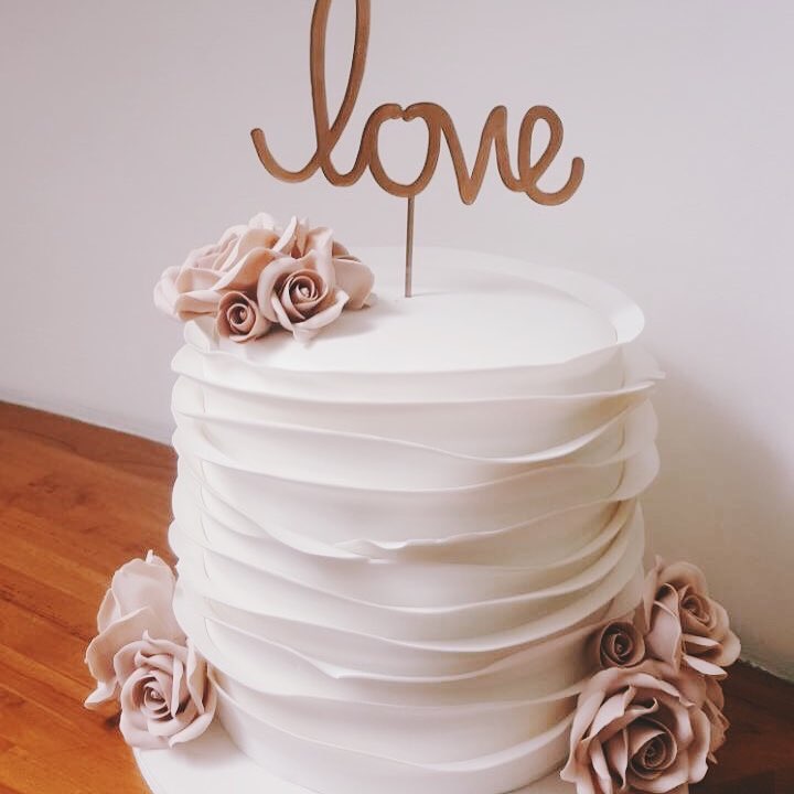 Bali Wedding Cake