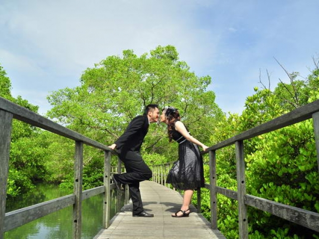 Bali Pre Wedding at Mangrove Forest