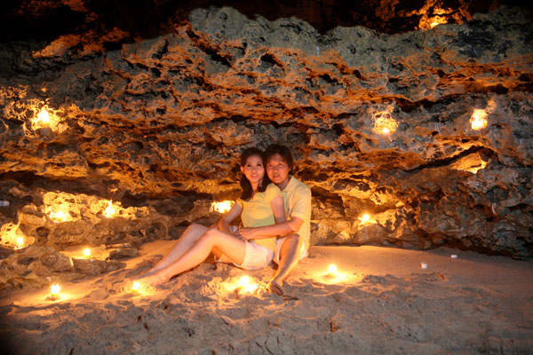 Bali Pre Wedding at Tegal Wangi Beach Cave