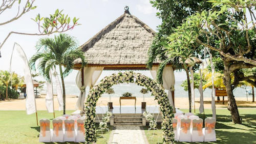 Nusa Dua Beach Hotel Wedding Ceremony