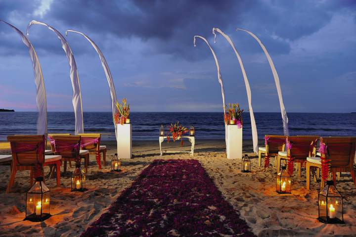 Belmond Jimbaran Beach Wedding Ceremony