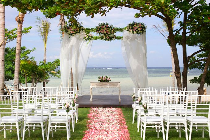 Fairmont Sanur Beach Bali Wedding Ceremony