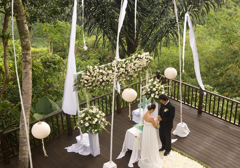 Kayumanis Ubud Wedding Ceremony
