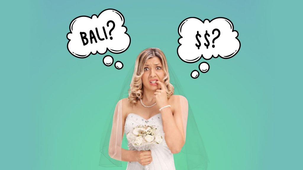 Cost of a Bali wedding