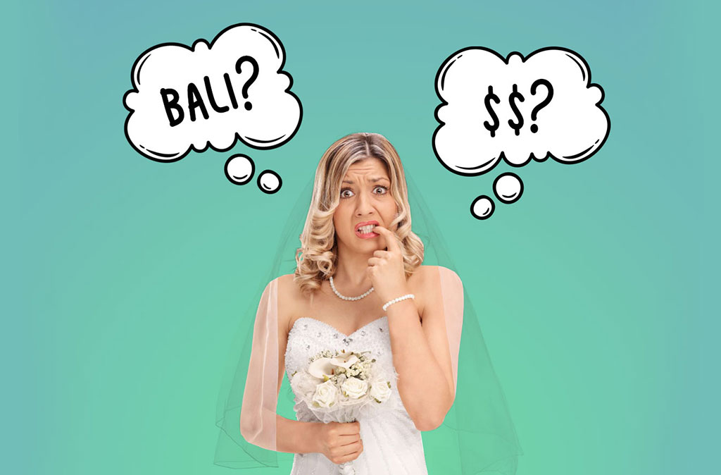 How much does a wedding in Bali cost?