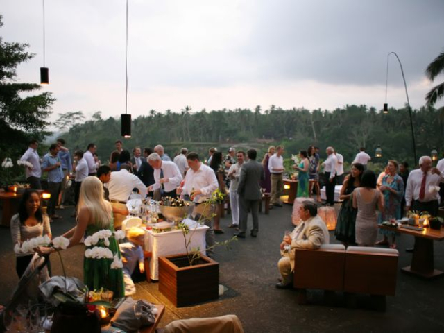 Alila Ubud Wedding Reception
