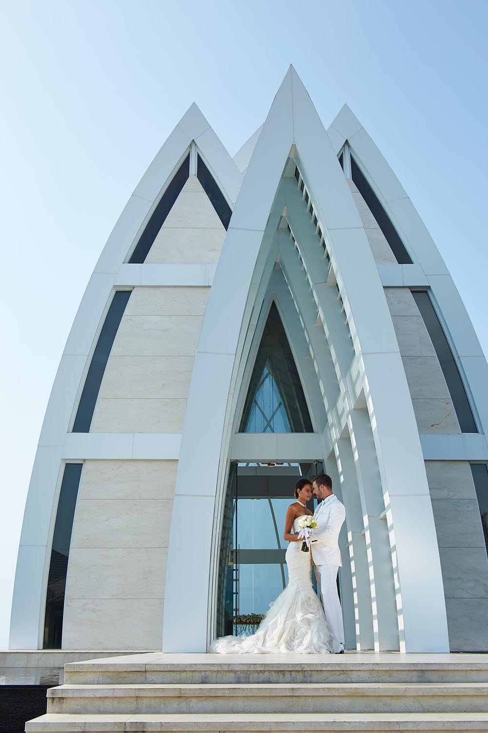 Ritz-Carlton Bali Wedding - Majestic Chapel - Exterior - Daytime