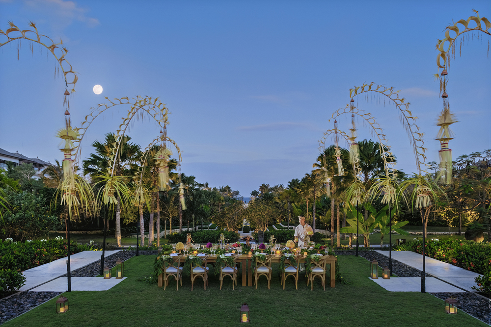 Ritz-Carlton Bali Wedding – Set Up – Senses Lawn